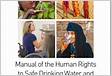 The human rights to safe drinking water and sanitatio